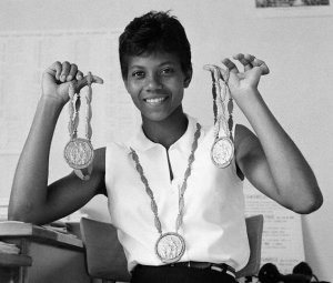 Wilma Rudolph<BR>