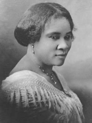 Madam C.J. Walker<BR>